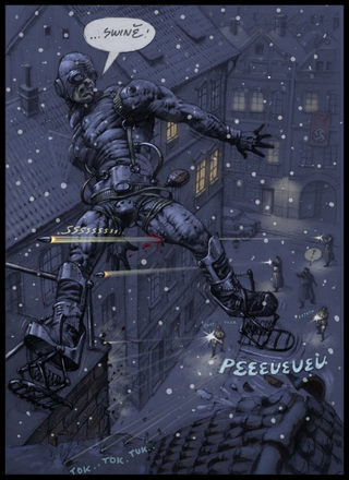 Illustration for article titled Pérák: the evolution of an anti-fascist superhero